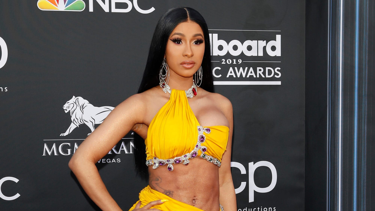celebrities with chin liposuction cardi b