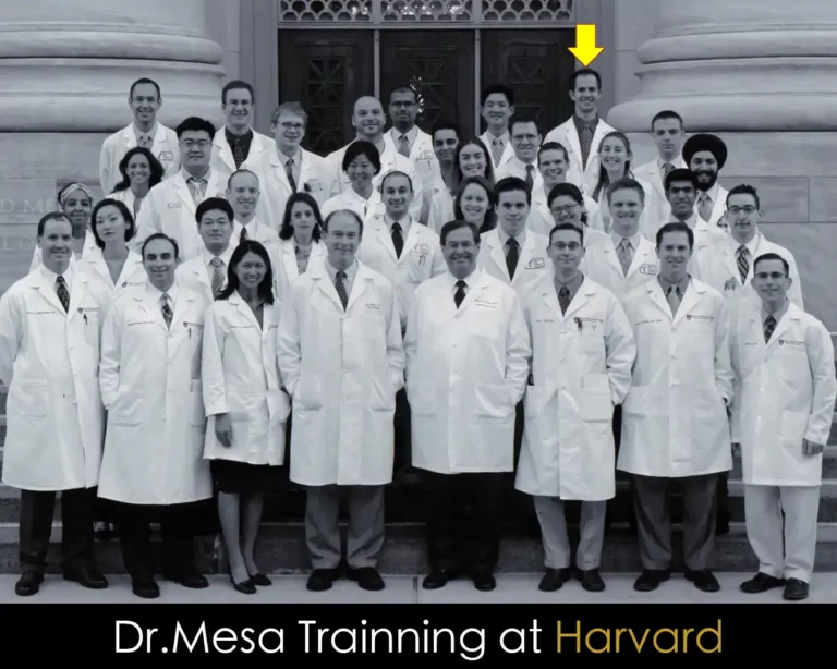 Dr. John Mesa during his Harvard surgical residency at Brigham and Women’s Hospital, 2005–2006.