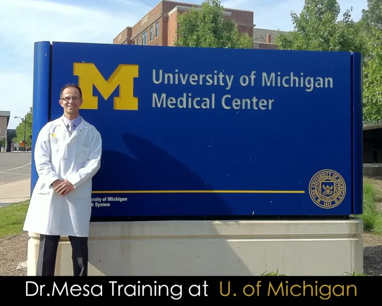 Dr. John Mesa's Training at University of Michigan